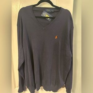 Polo Ralph Lauren long sleeve navy sweater